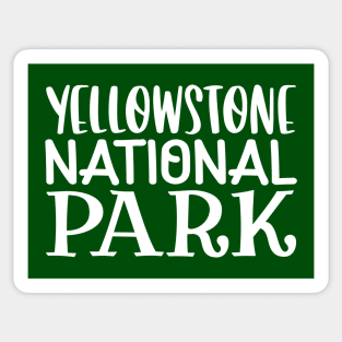 Yellowstone National Park Sticker